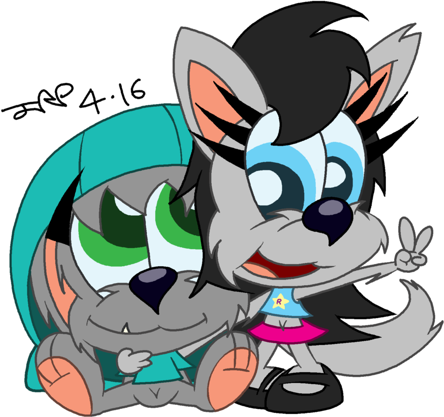 Infant And Rita - Cartoon (900x894)
