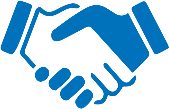 Handshake - Shake Hand Icon Png (600x409)