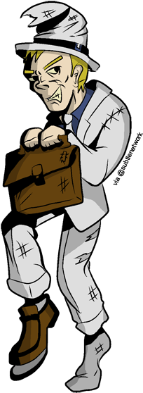 Gray Hate Seo - Cartoon (350x602)