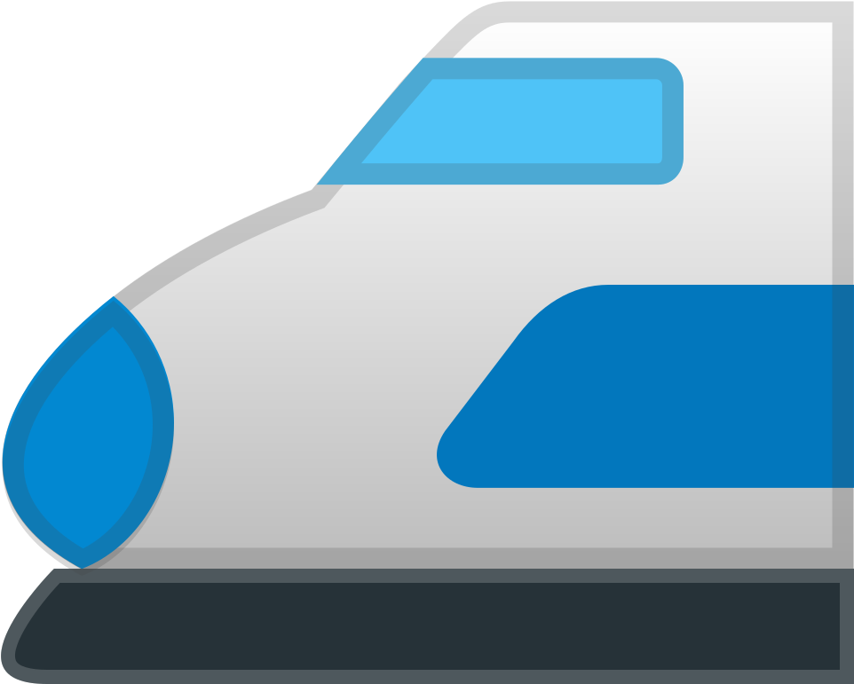 Bullet Train Icon - Train (1024x1024)