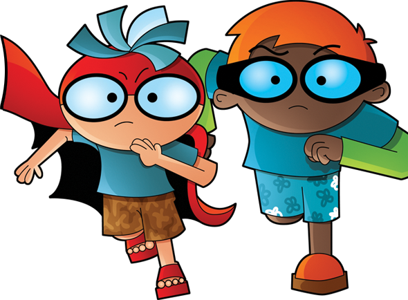 Comic-personajes - Cartoon (590x434)