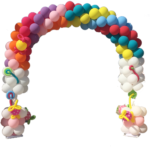 Candy Rainbow - Balloon (500x500)