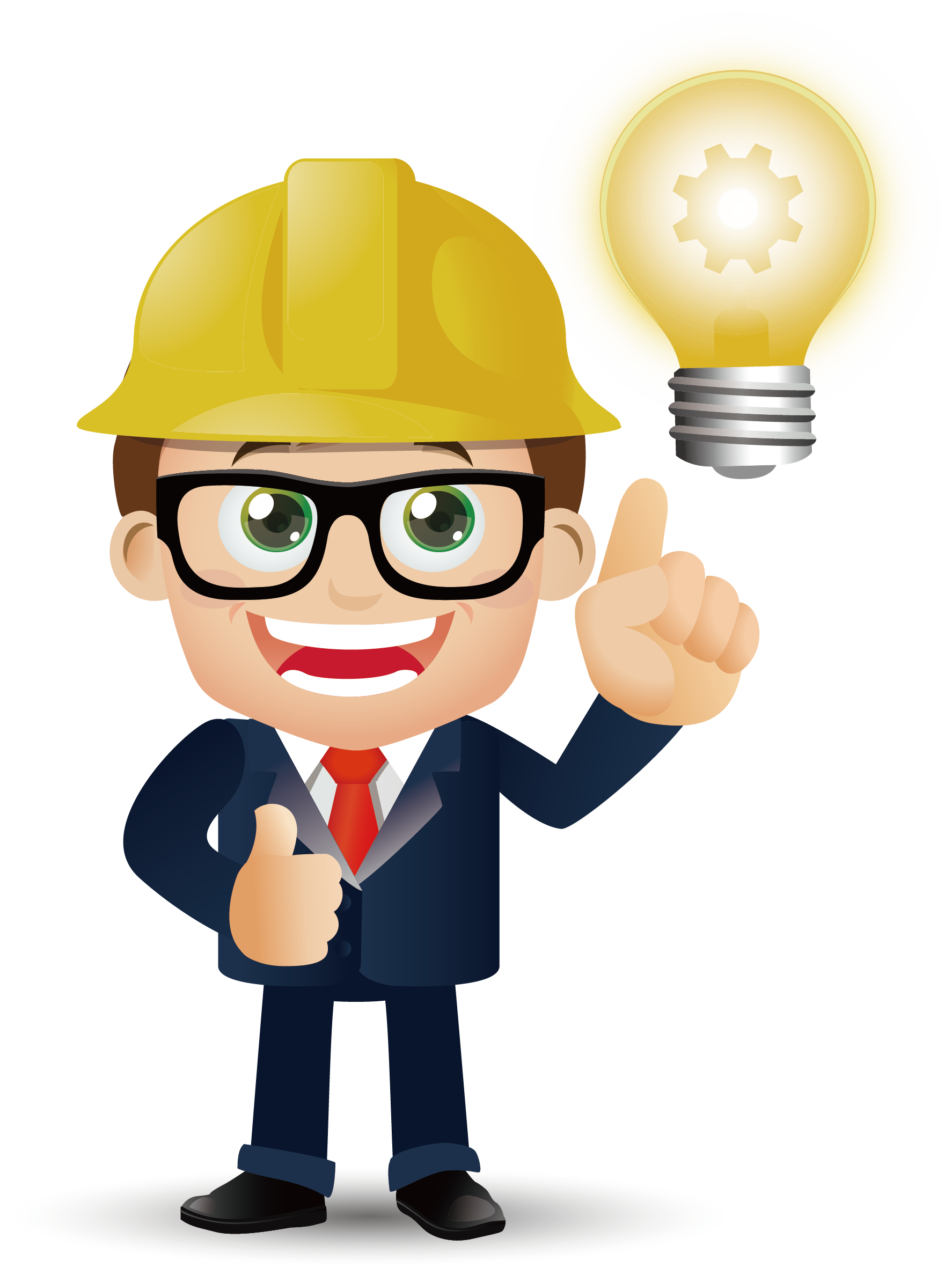 Architectural Engineer Vector Material - Ingenieros Animados (1774x2363)