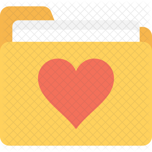 Love Folder Icon - Heart (512x512)