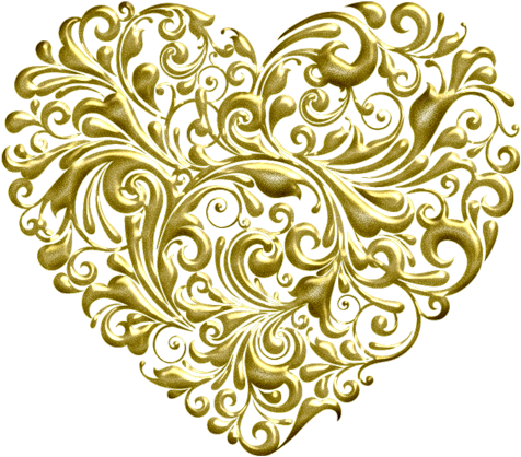 Patterns - Pretty Heart (500x439)