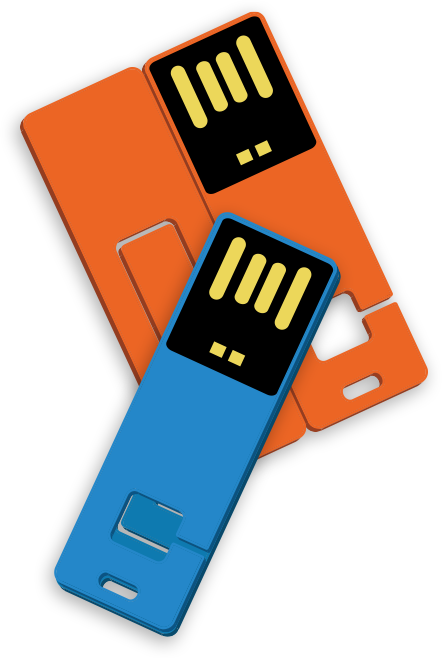 Foldit® Is The World's Thinnest Usb Drive Featuring - Usb Thin (442x658)