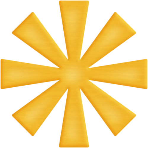 Aw Circus Flower Yellow - Orange (500x500)