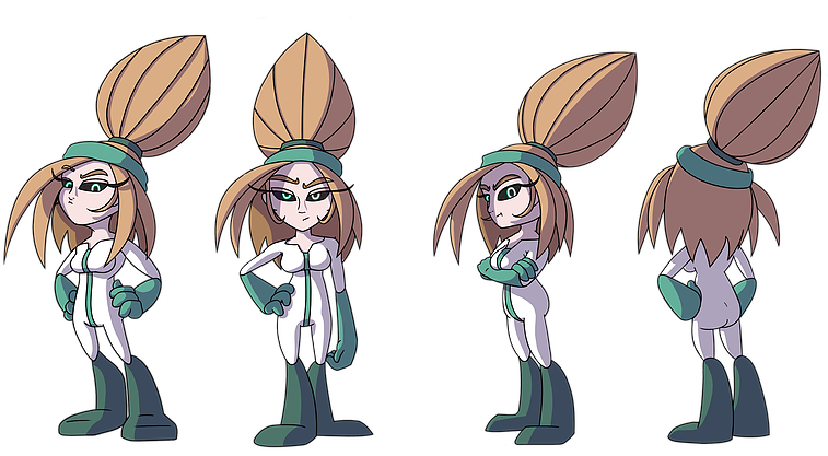 Serena Model Sheet V1 - Cartoon (784x482)