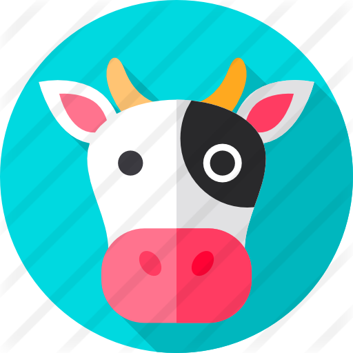 Cow - Cartoon (512x512)