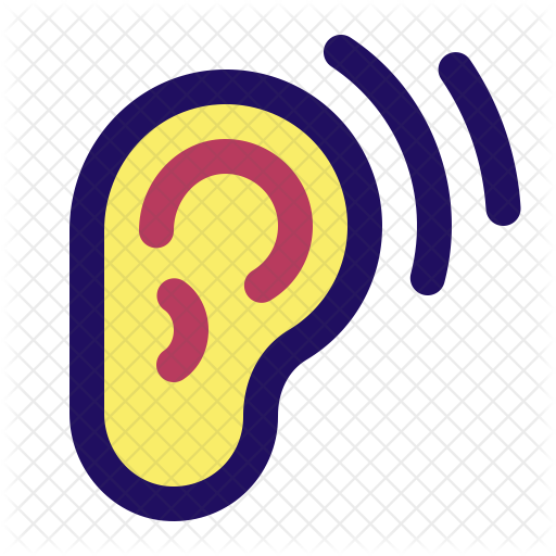 Hearing Icon - Ear (512x512)