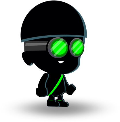 Shadow Boy 2 Character Set - Cartoon (600x500)