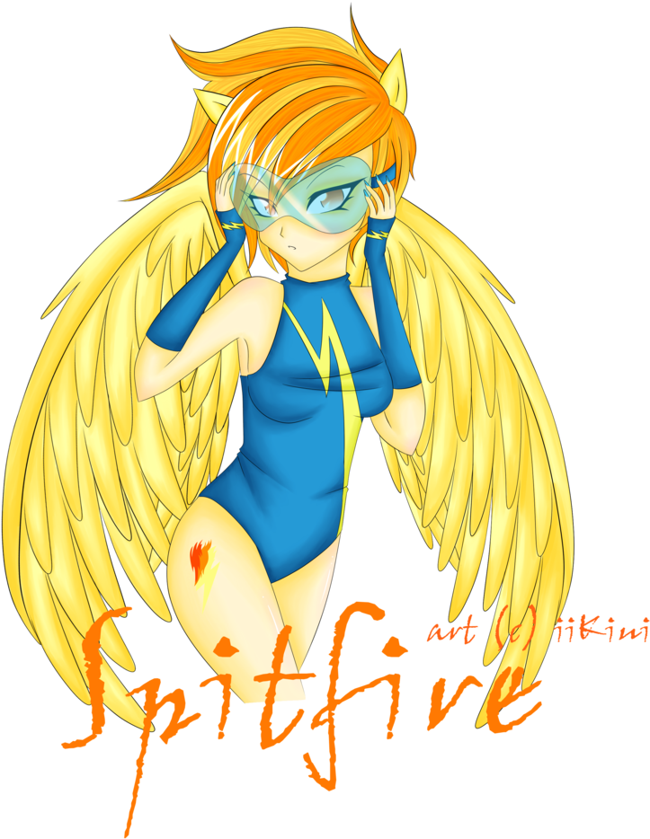 Spitfire Mlp Human - Spitfire (1024x1109)