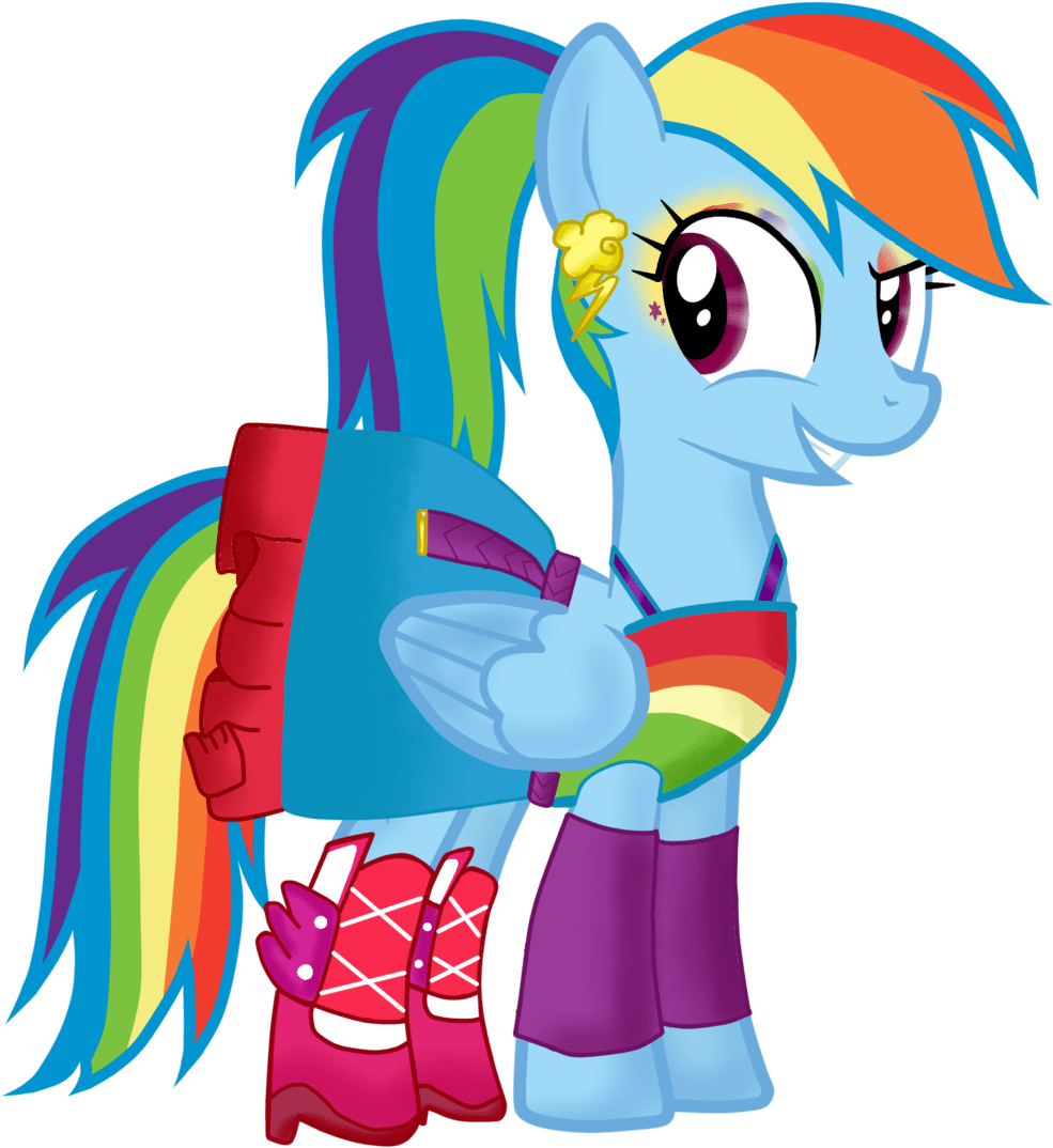 Mlp Eg Pony Rainbow Dash (1024x1114)