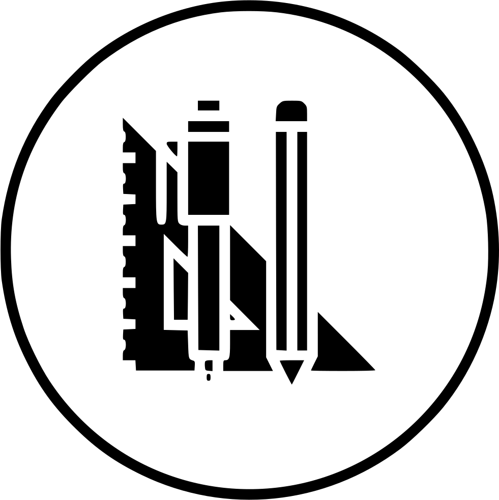 Pen Pencil Angle Degree Measure Draw Write Mathematics - Scalable Vector Graphics (981x982)