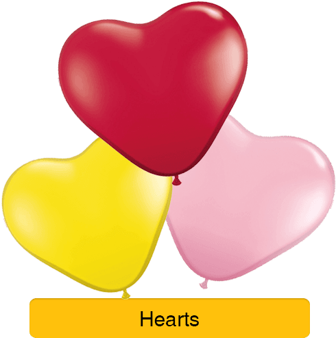 Quick Link Ball - 6" Heart Latex Balloons (100 Count) Quartz Purple - (500x500)