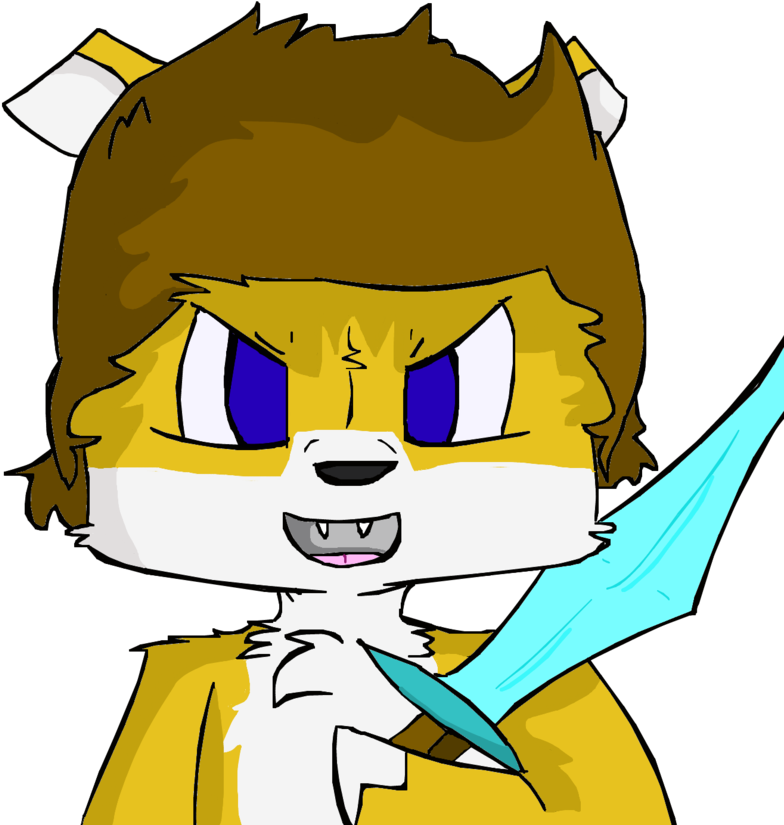 Lionplayer Youtube Profile By Kiwithekitteh - Cartoon (894x894)