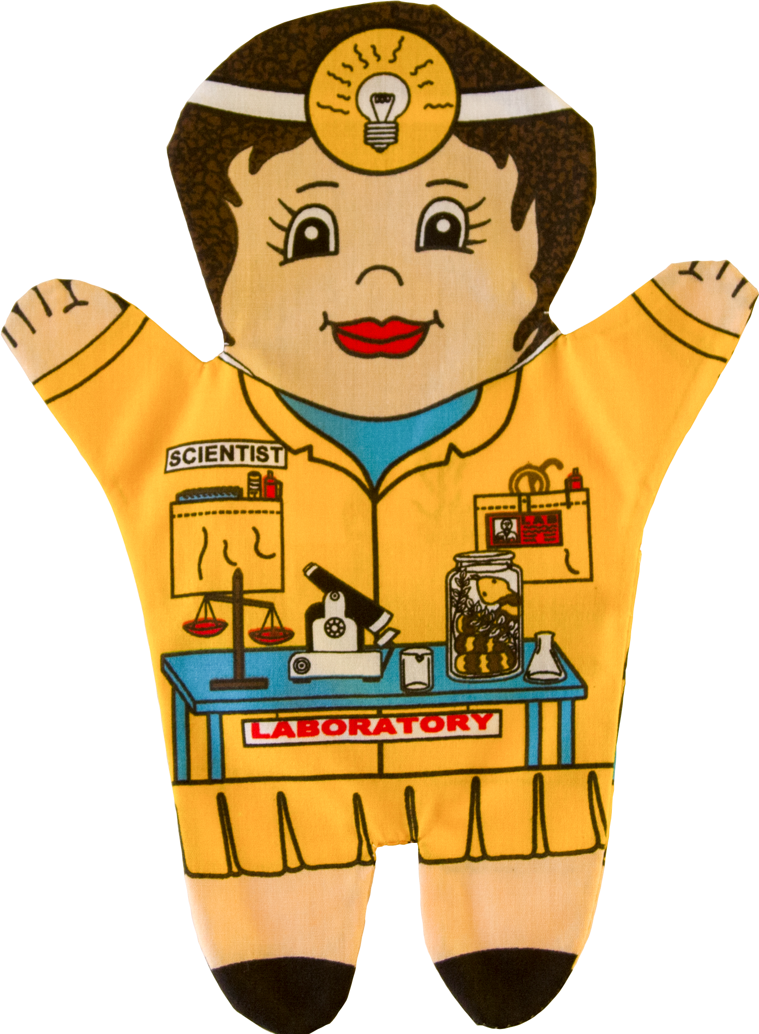 Pilot Puppet Front - Educational Toy (2048x2048)