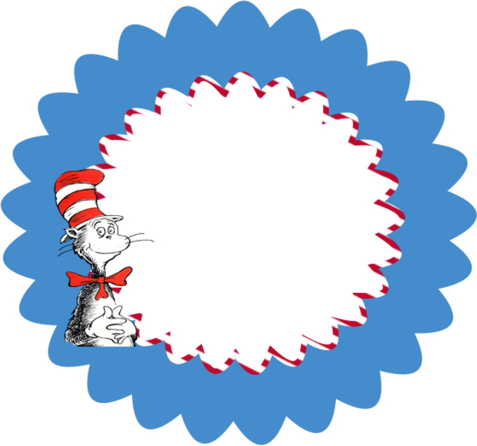 Dr Seuss Frame Frames Free Printables Pinterest Dinosaur - Vector Graphics (1024x1024)
