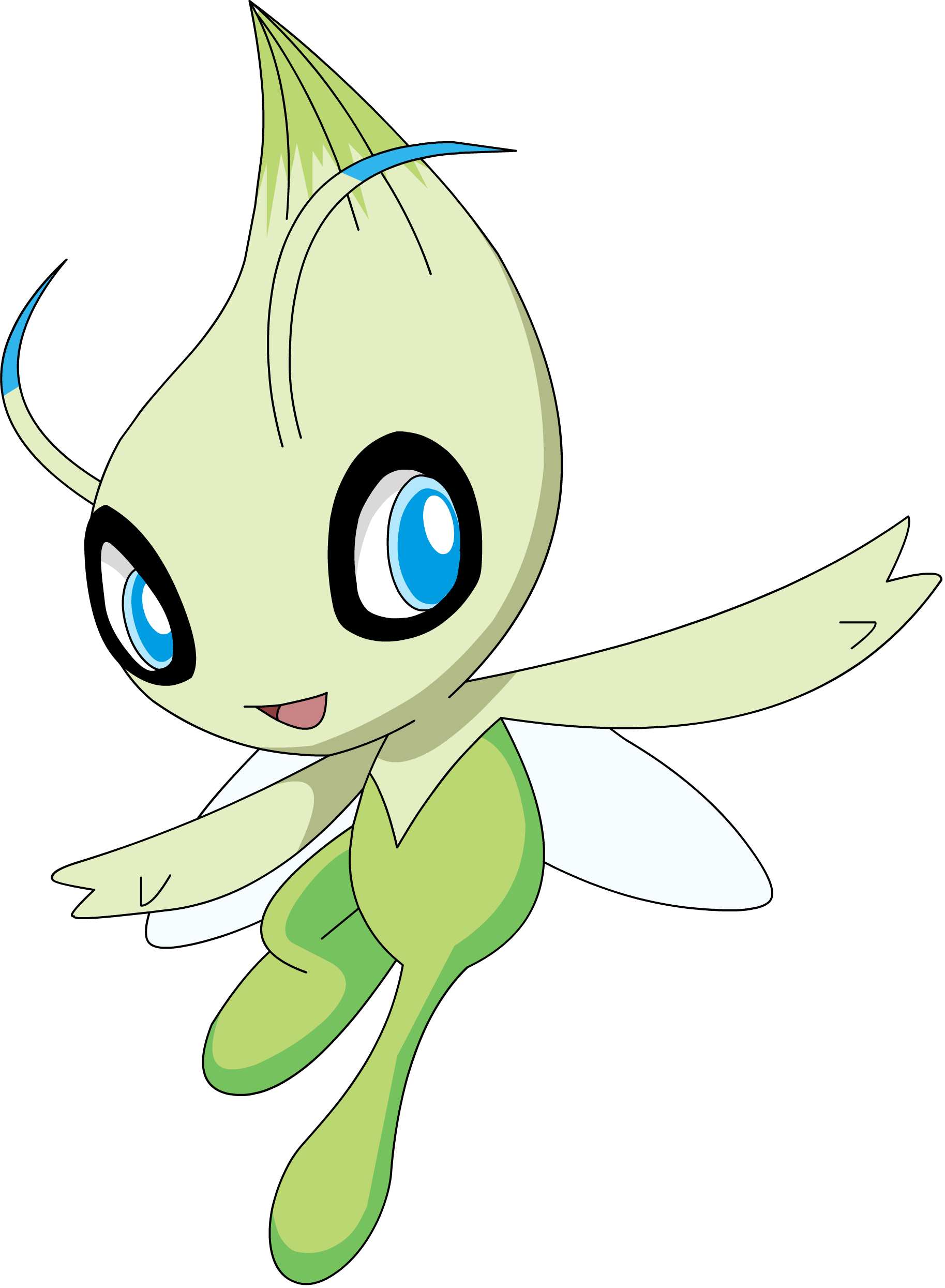 Permalink - Grass Type Legendary Pokemon (1827x2490)