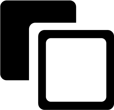 Filled Square And Empty Square Vector - Icon (400x400)