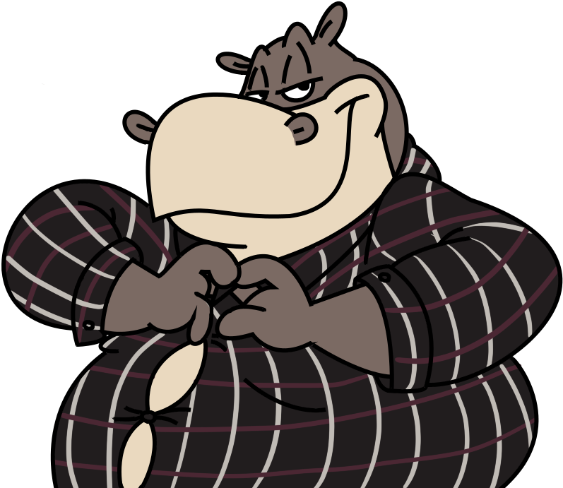 Sham's Tight Clothes - Cartoon (1001x734)