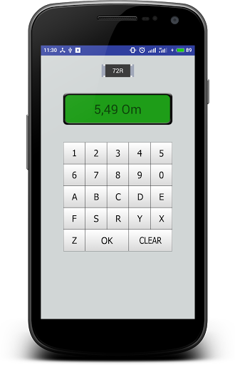 Description Of Smd Resistor Code Calculator - Screenshot (330x512)