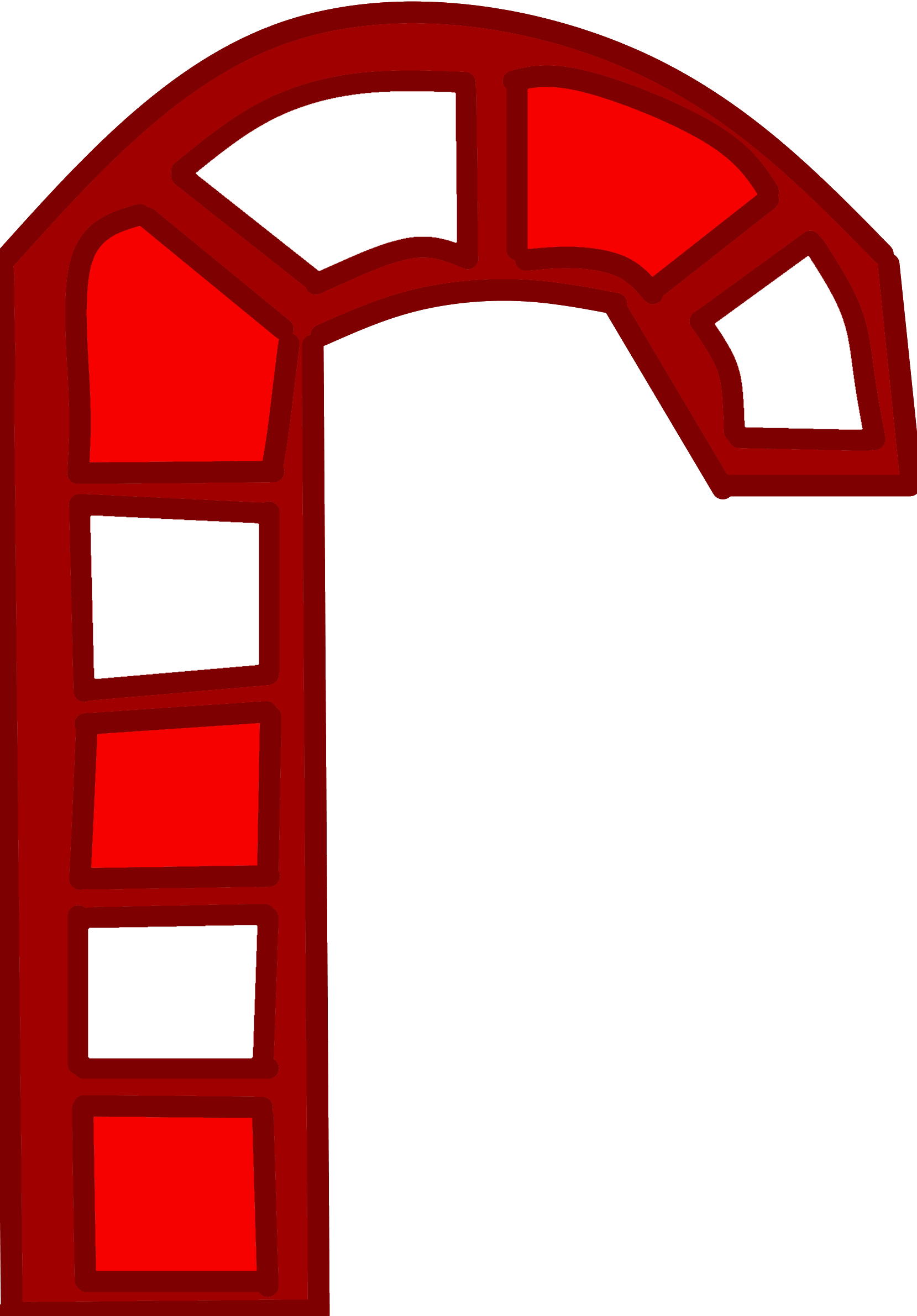 Candy Cane Remade - Challenge To Win Candy Cane (1659x2382)