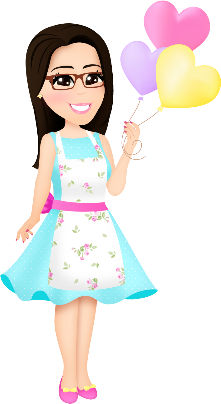 Daniela Souto - Mascote Boneca Digital Png (849x1392)