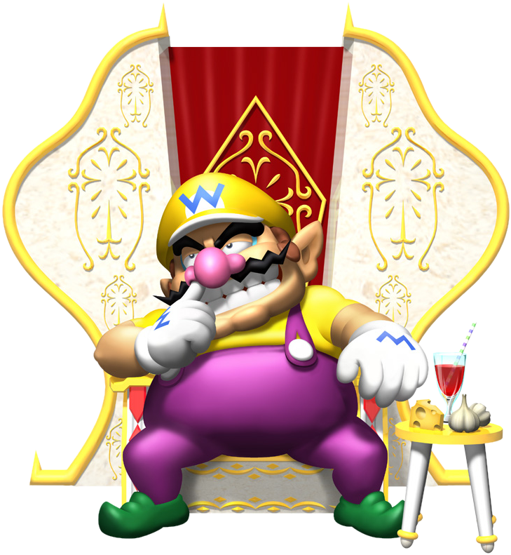 Wario Throne - Wario World (800x800)