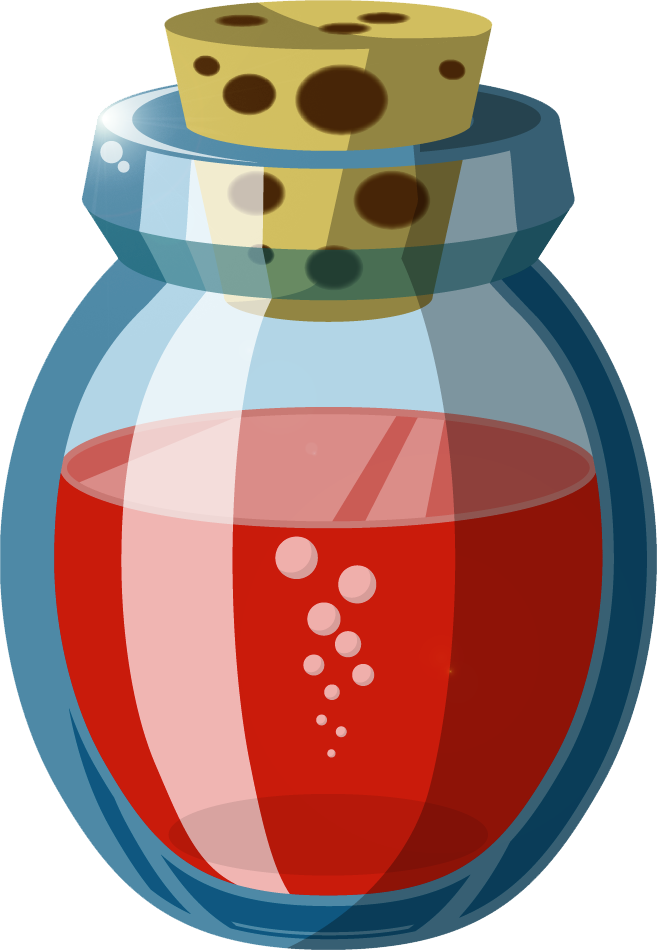 Red Goop - Magic The Gathering Potion (657x950)