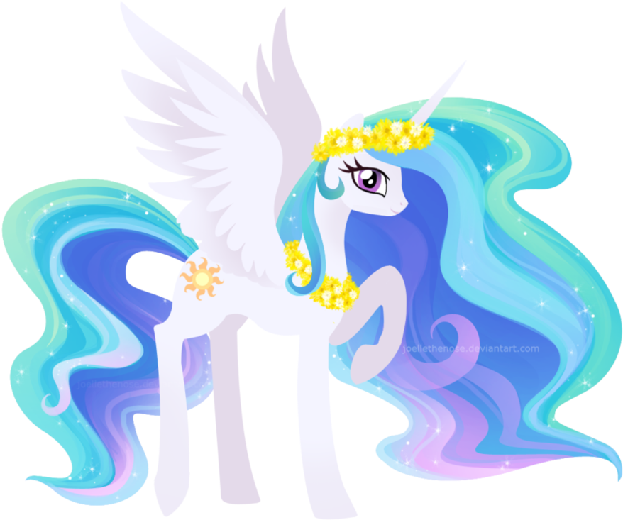 Princess Celestia - Illustration (979x816)