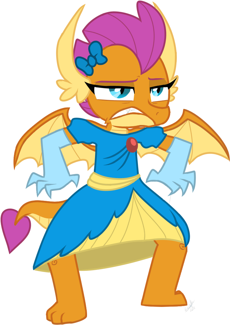Emositecc Smolder - - Mlp Smolder (800x1214)