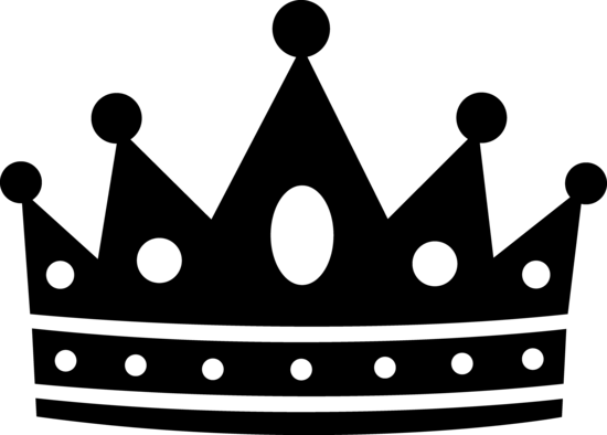 King And Queen Crown Vector (550x394)