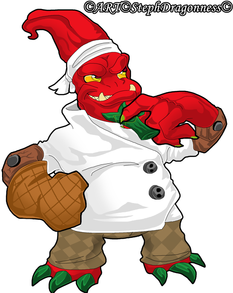 Chef Pepper Jack By Stephdragonness - Chef Pepper Jack (800x981)