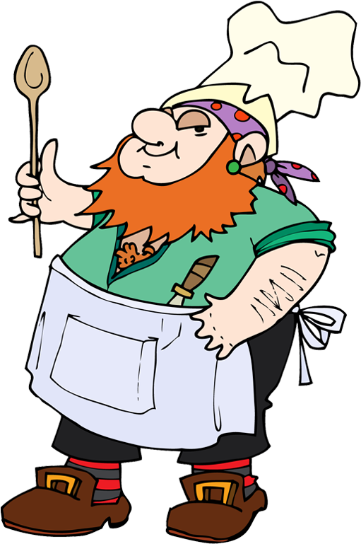 Pirata Cuoco - Cartoon (1024x768)