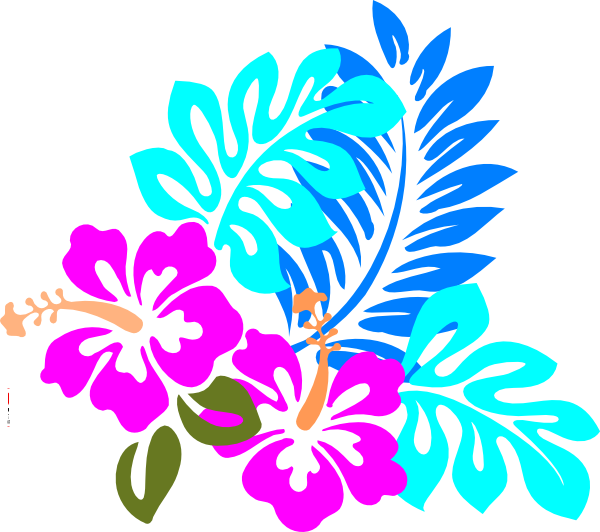 Codes For Insertion - Hibiscus Clip Art (600x532)