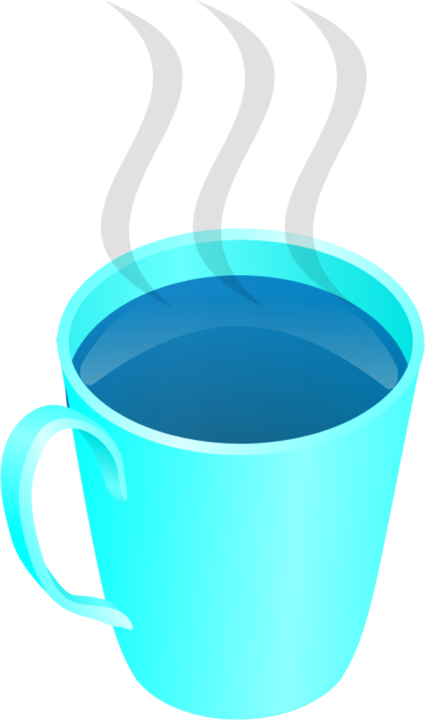Tea Cup Clipart - شاهي كرتون (600x1015)