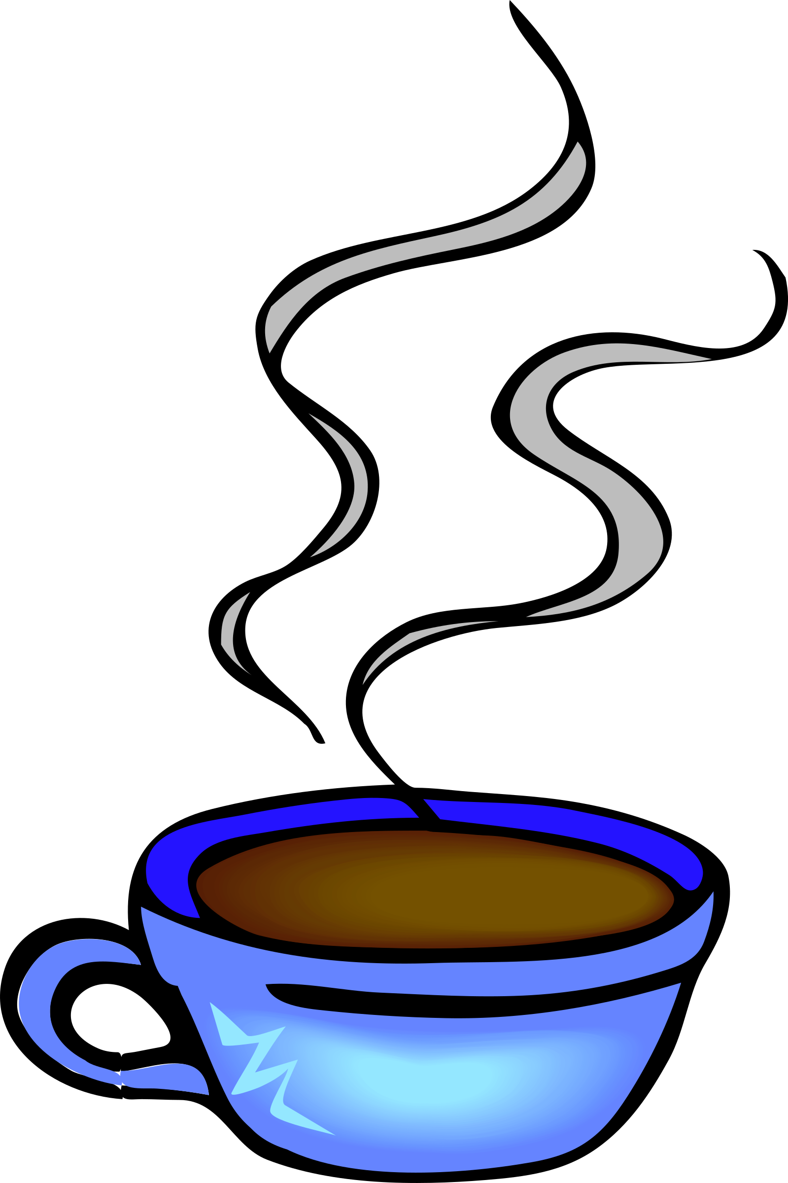 Big Image - Café Clipart (1599x2400)
