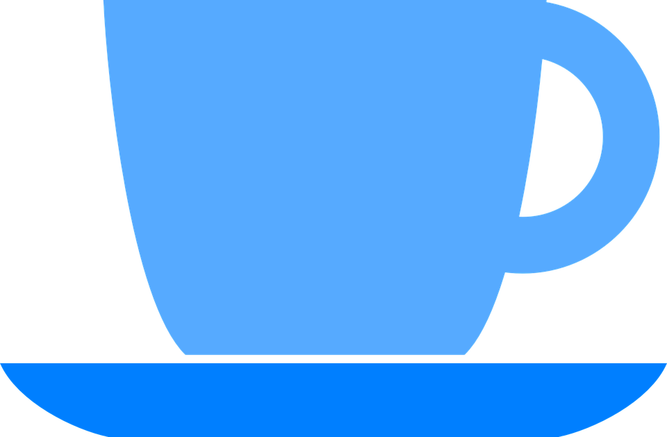 Coffee Cup Icon Blue (960x629)