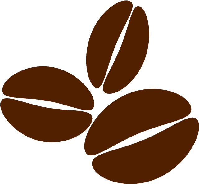 Espresso Machines - Coffee Bean & Leaf Vector (640x640)