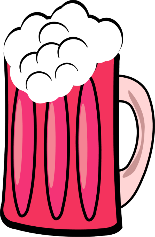 Vector Clip Art - Beer Clip Art (600x913)