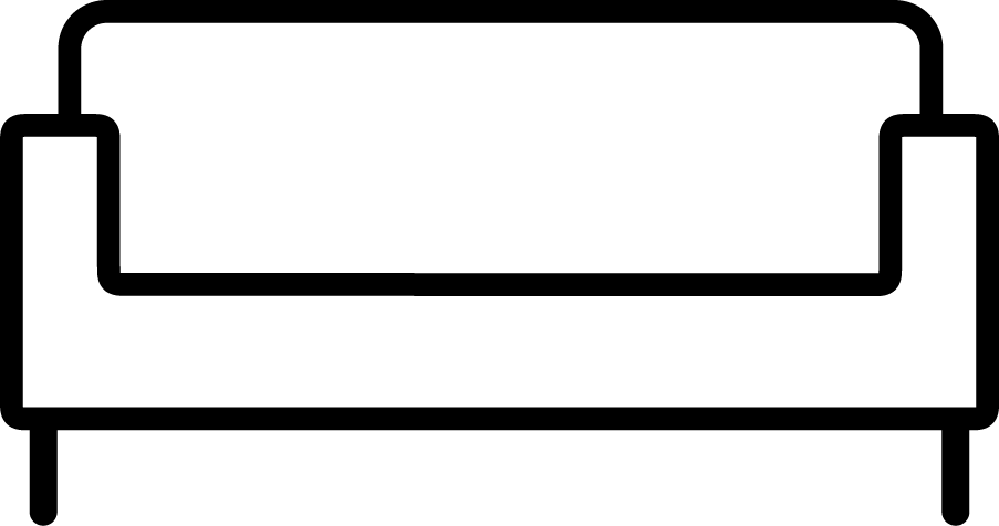 Sofa - Easy To Draw Couch (903x476)
