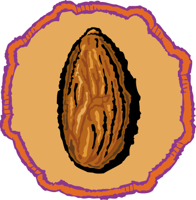 Almond Pound Cake - Circle (400x407)