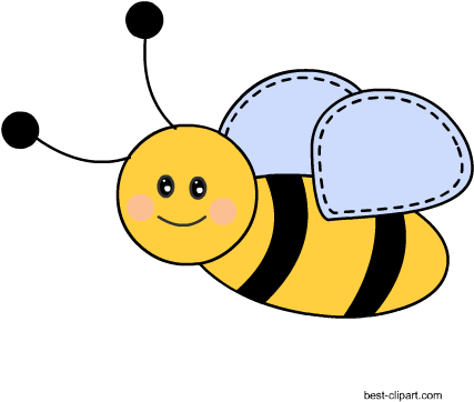Cute Bee Png Clip Art Image - Honey Bee (450x450)