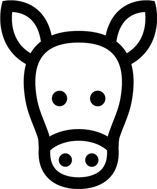Donkey Icon (606x757)