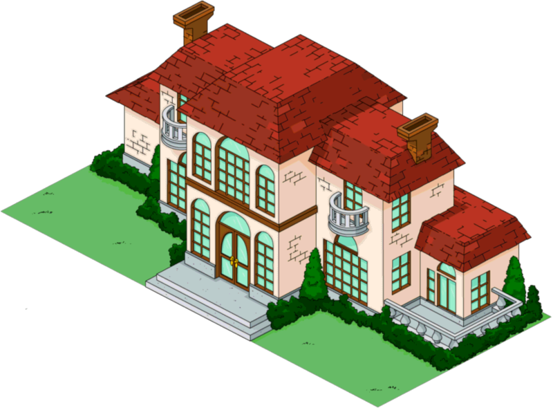 Uk The Simpsons - House (800x590)