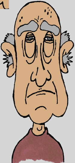 Old Man Clip Art (250x542)