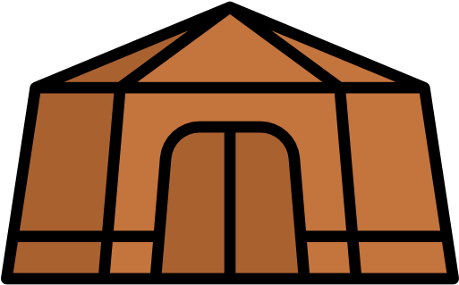 Tent Free Icon - Yurt (512x512)