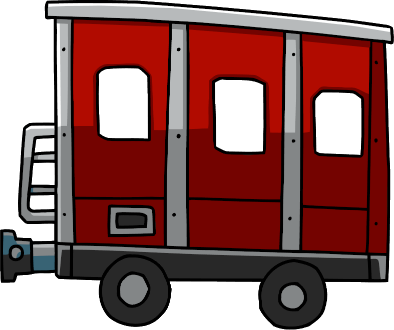 Pin Train Car Clipart - Scribblenauts Remix Train (787x660)