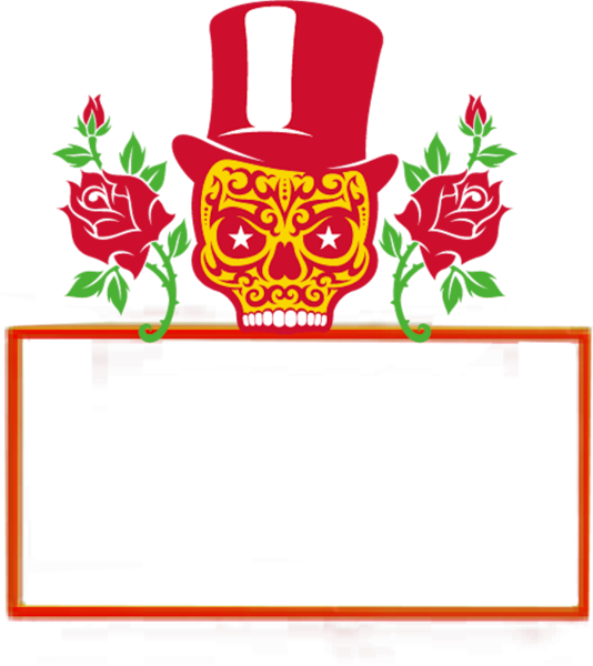 Share This Image - Sugar Skull Tattoo (534x600)